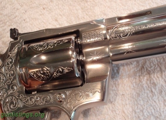Gunlistings.org - Pistols Colt Pythons( Blue And Stainless Steel)-Mag 357