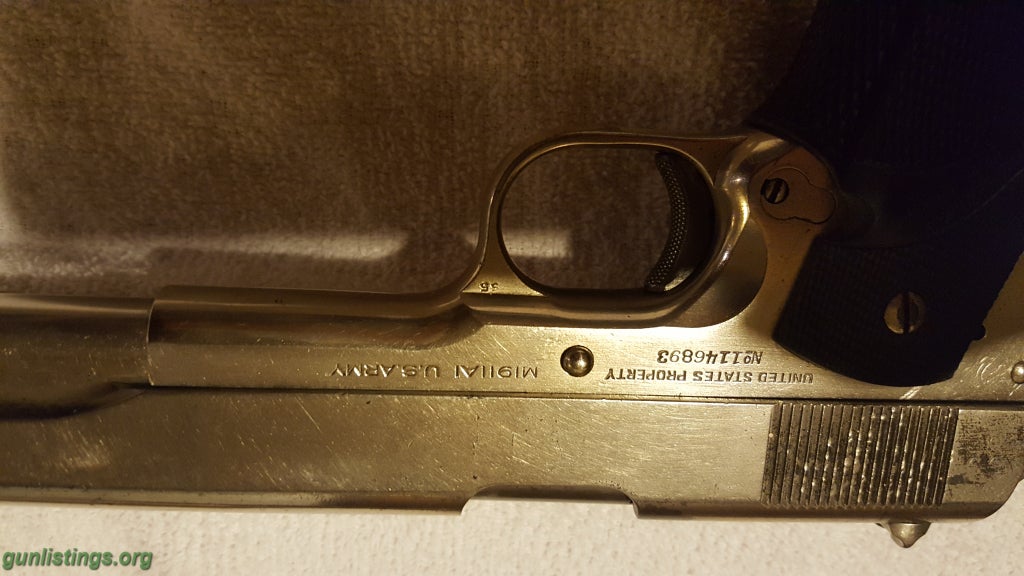 Pistols Colt 45 M1911 A1