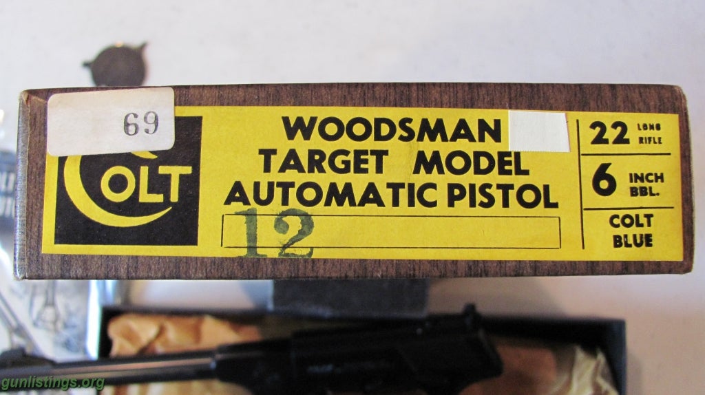 Pistols Colt Woodsman