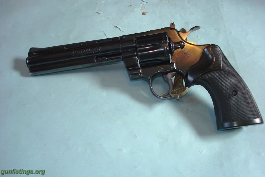 Gunlistings.org - Pistols Colts Python 357 Mag.Six In Barrel, Vent ...