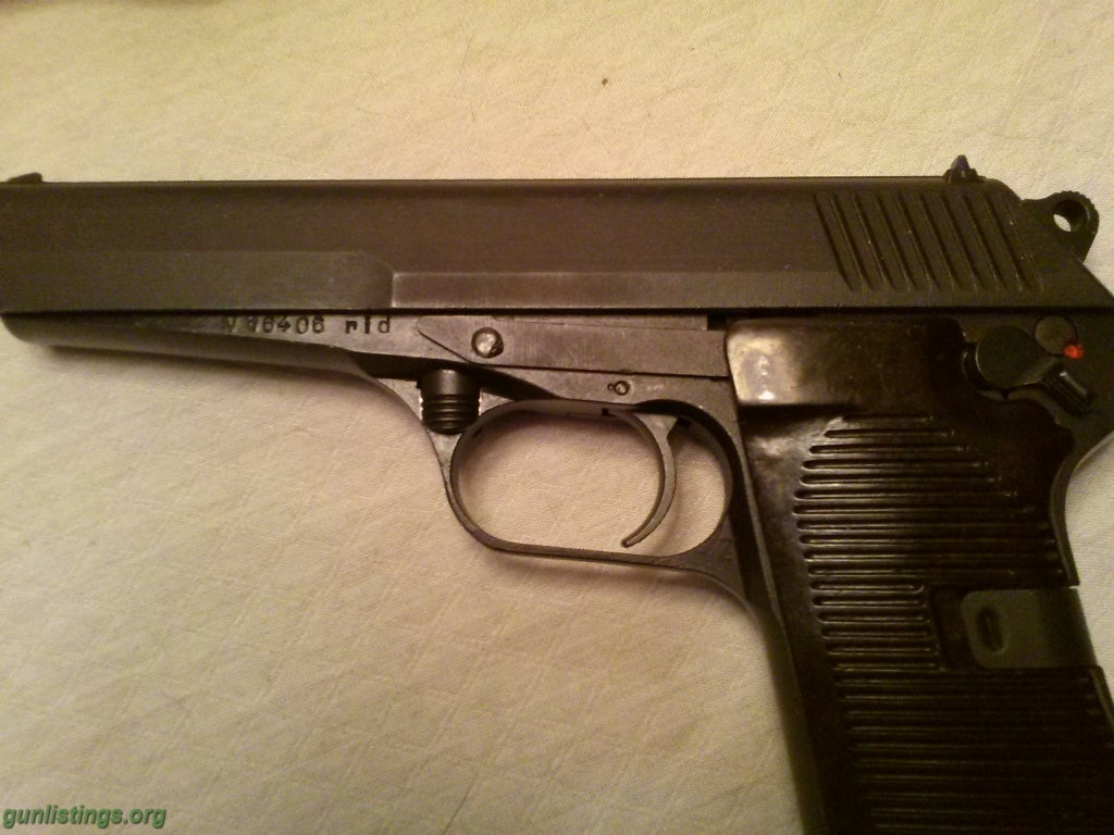 Gunlistings pistols cz vz 52 7 62x25 tokarev package