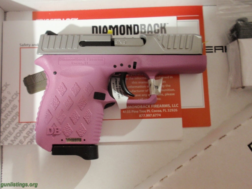Pistols Diamondback 9mm (Pink)