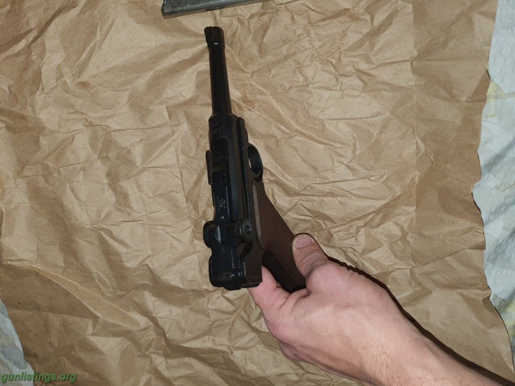 Pistols German Luger P08 Erfurt