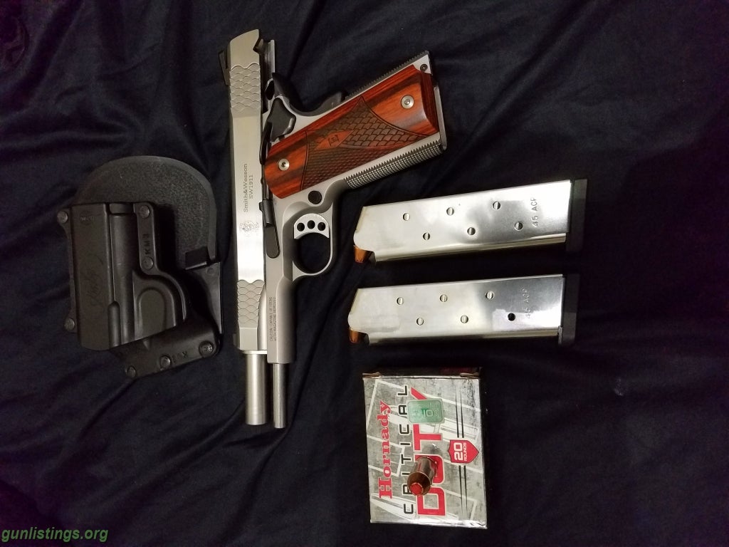 Gunlistings pistols sw 1911 e