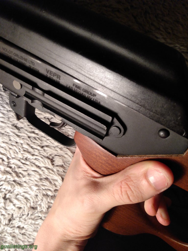 Gunlistings rifles molot vepr 7 62 w 5 mags ammo