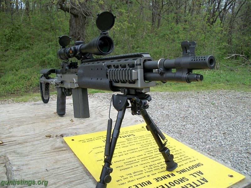 Gunlistings.org - Rifles Springfield Armory M1A Socom 16 In EBR Stock.